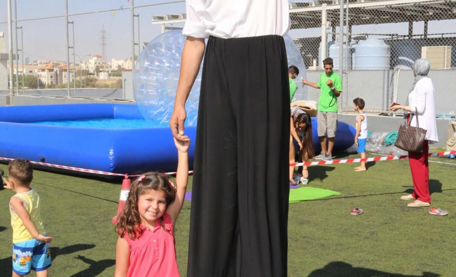 The King Hussein Cancer Foundation Holds a Family Carnival at Champions Football Academy 